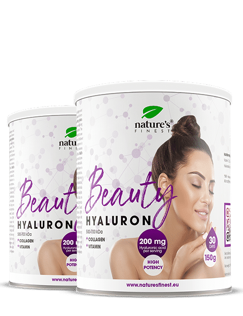 Beauty Hyaluron Box | 1+1 Grátis | Bebida de Ácido Hialurônico | Reduz as Rugas | Saúde Elasticidade da Pele | Bebidas Anti-envelhecimento.