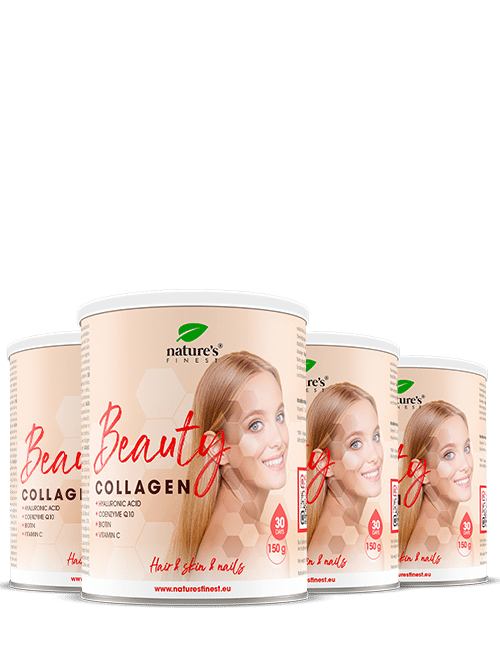 100% Colágeno Puro | 4x Beauty Collagen com Hialurônico | Melhor Mistura de Bebida de Colágeno em Portugal | da Nature's Finest.