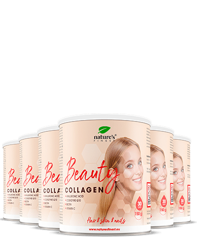 100% Colágeno Puro | 6x Beauty Collagen com Hialurônico | Melhor Mistura de Bebida de Colágeno em Portugal | da Nature's Finest.