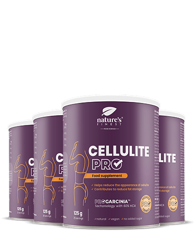 100% Cellulite PRO® Da Nature's Finest , Mistura De Bebida Para Redução De Celulite , Pacote De 4