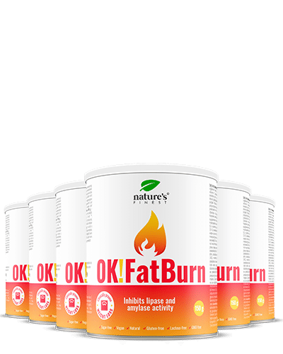 100% Bebida FatBurn , 6x OK!FatBurn® , Com ID-Alg® E L-Carnitina , Melhores Queimadores De Gordura Em Portugal , Da Nature's Finest